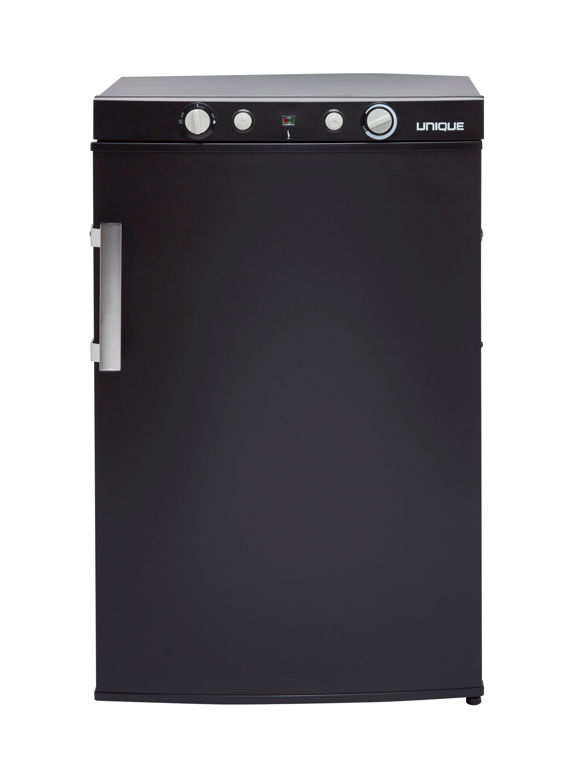 UNIQUE Off-Grid 3.4-cu ft Mini Fridge with Freezer ( Black )