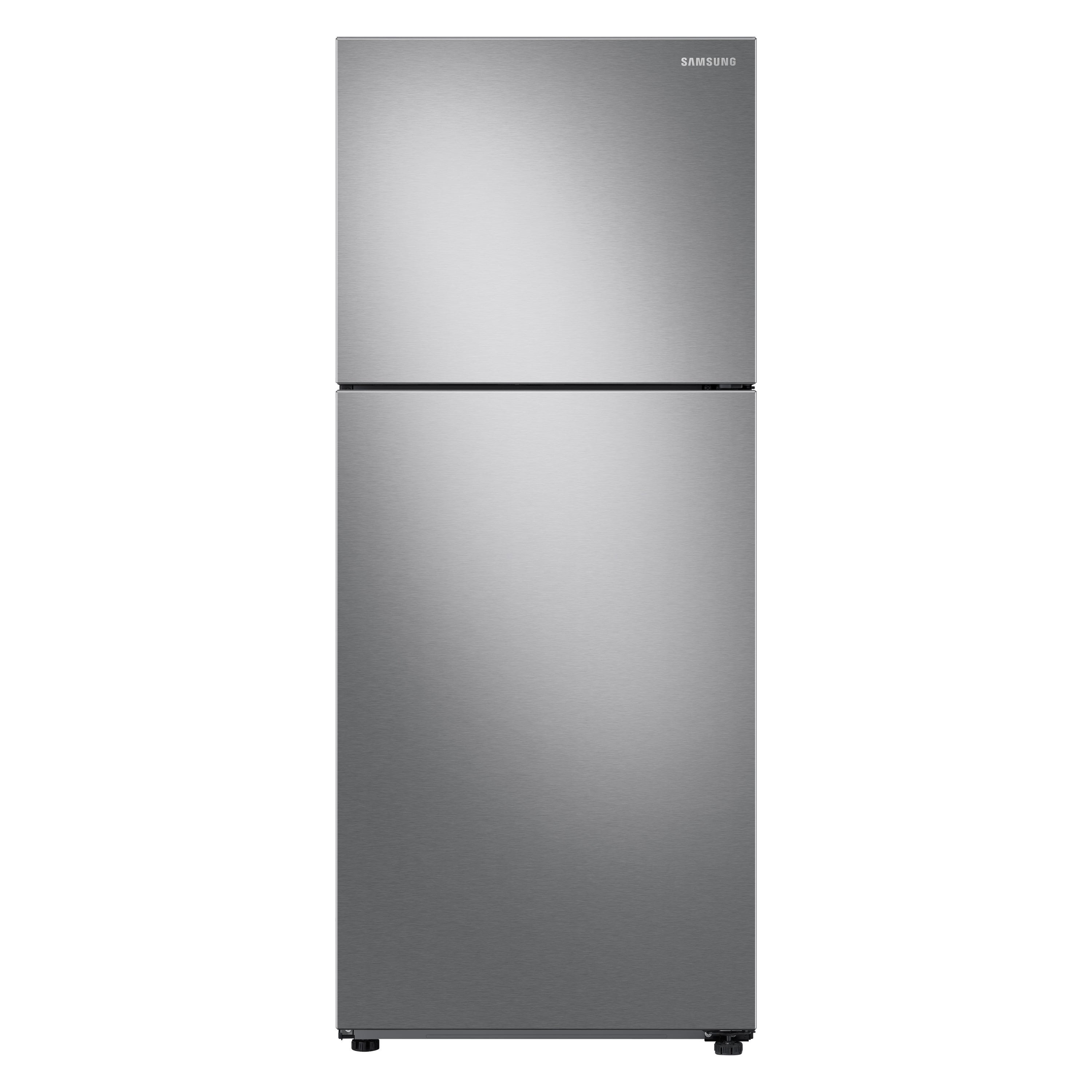 Samsung Garage Ready 15.6-cu ft Counter-Depth Top-Freezer Refrigerator ( Stainless Steel ) Garage Ready ENERGY STAR Certified