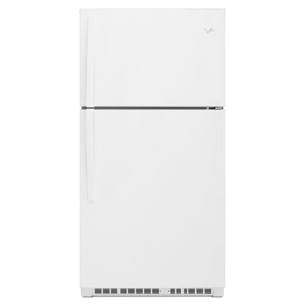 Whirlpool 21.3-cu ft Top-Freezer Refrigerator ( White ) ENERGY STAR Certified